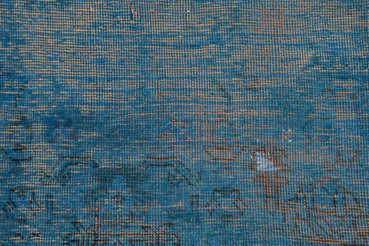 9' 8 x 12' 4 Hand Knotted Ultra Vintage Persian Wool Rug