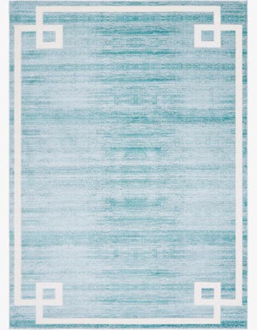 Jill Zarin Turquoise Uptown Lenox Hill Rug