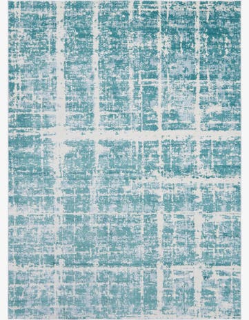 Jill Zarin Turquoise Uptown Lexington Avenue Rug