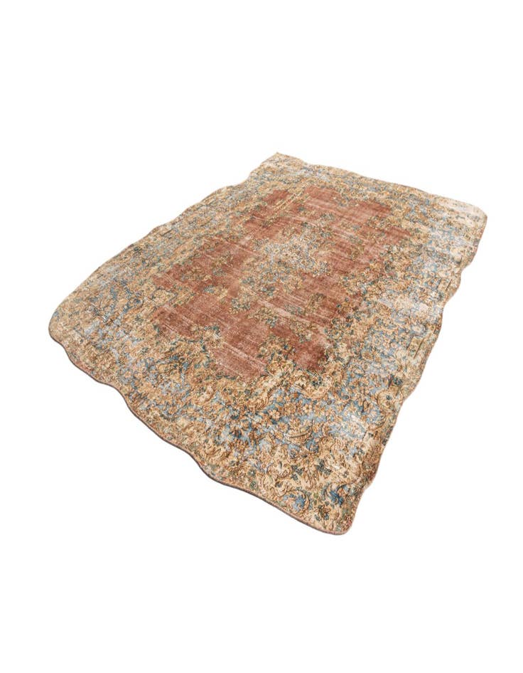 Detail image of 9' 2 x 12' Vintage Royal Wool Rug