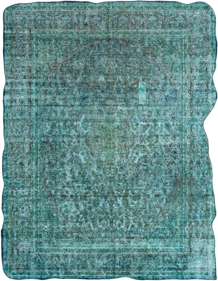 Detail image of 9' 9 x 13' Vintage Royal Wool Rug
