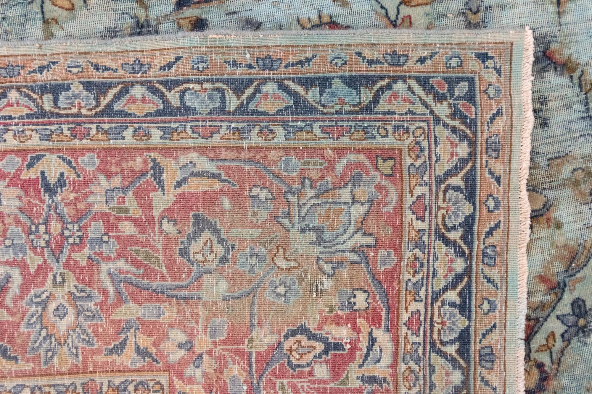 9' 9 x 13' 4 Vintage Royal Wool Rug