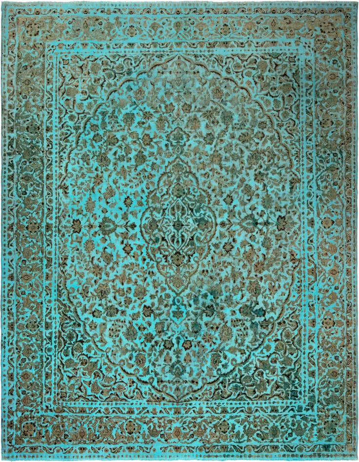 Detail image of 9' 6 x 12' 10 Vintage Royal Wool Rug