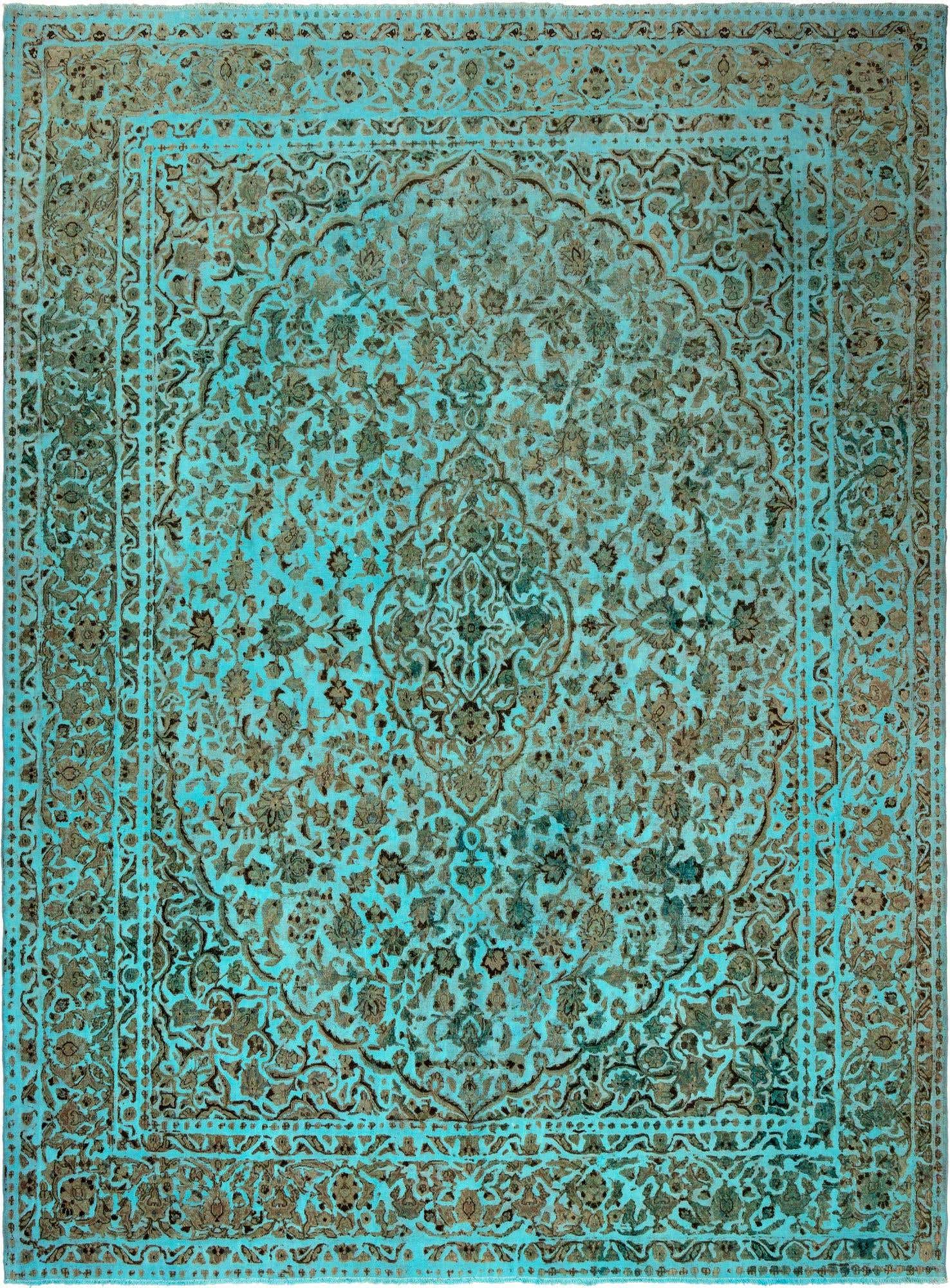 9' 6 x 12' 10 Vintage Royal Wool Rug
