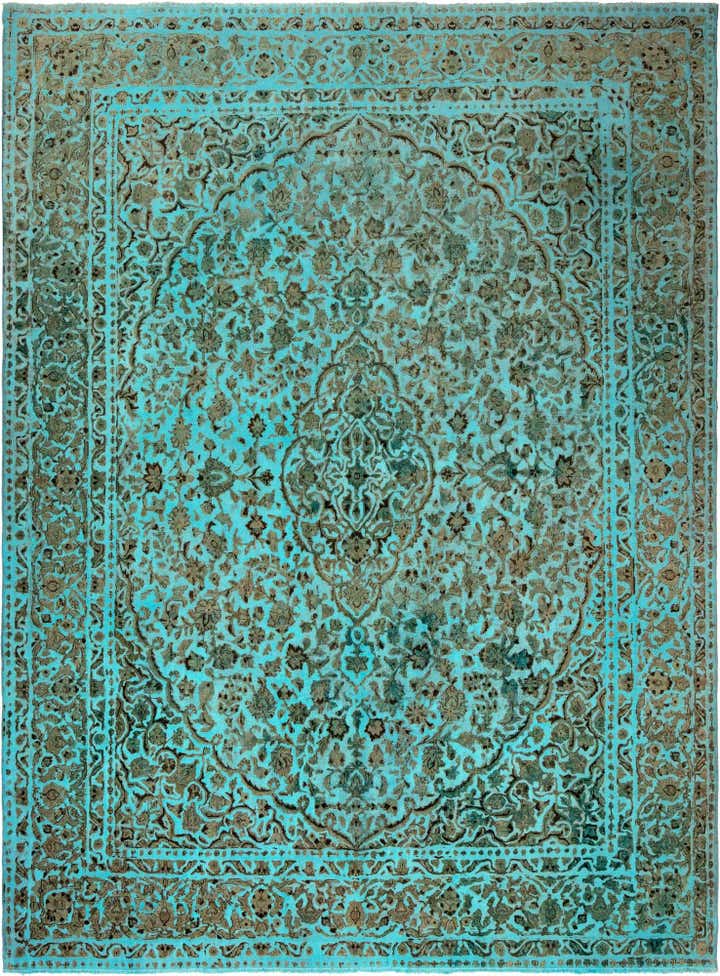 9' 6 x 12' 10 Vintage Royal Wool Rug