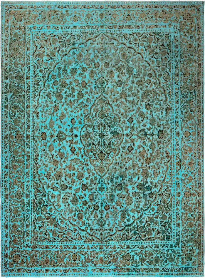 Detail image of 9' 6 x 12' 10 Vintage Royal Wool Rug