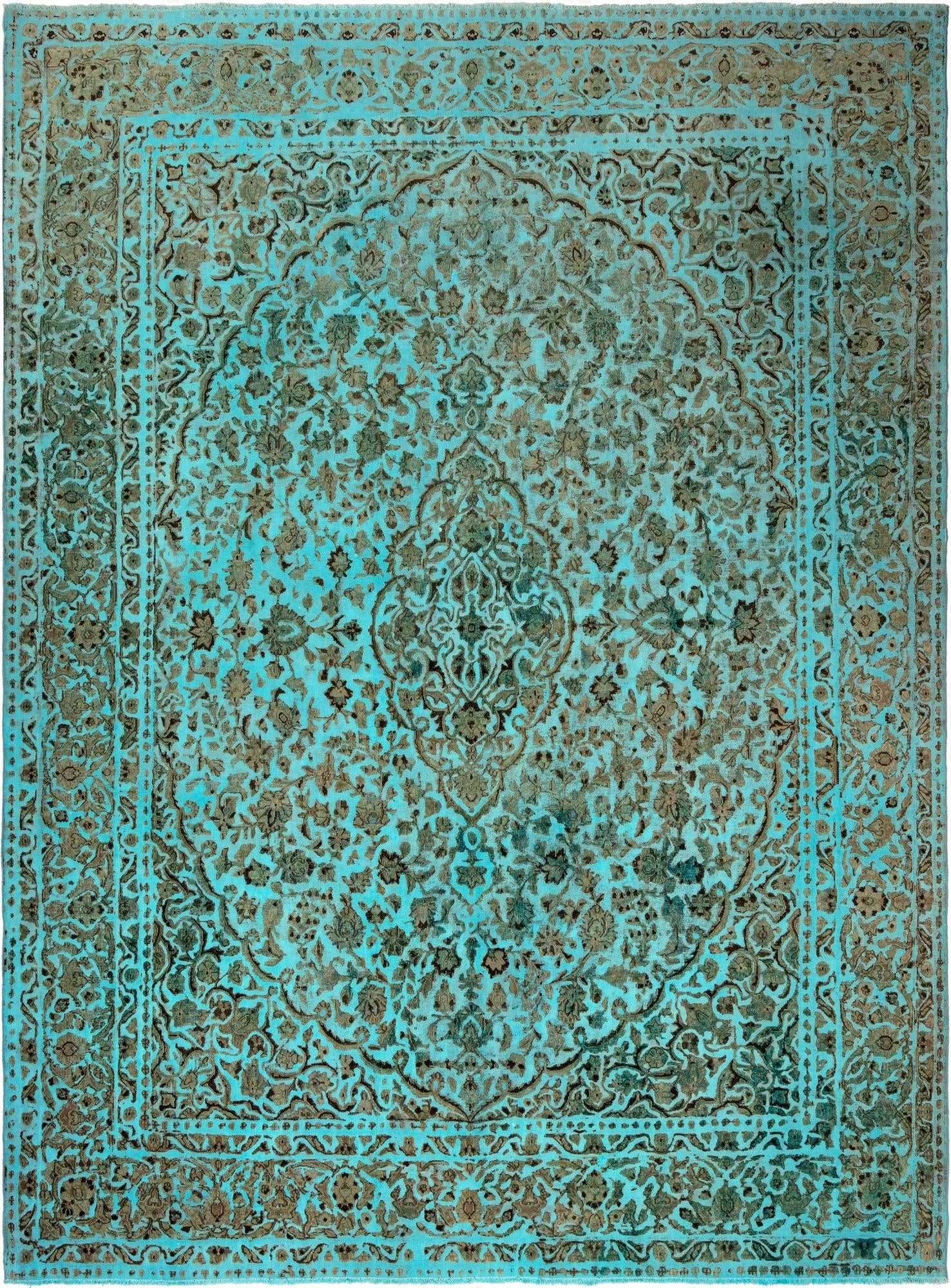 9' 6 x 12' 10 Vintage Royal Wool Rug