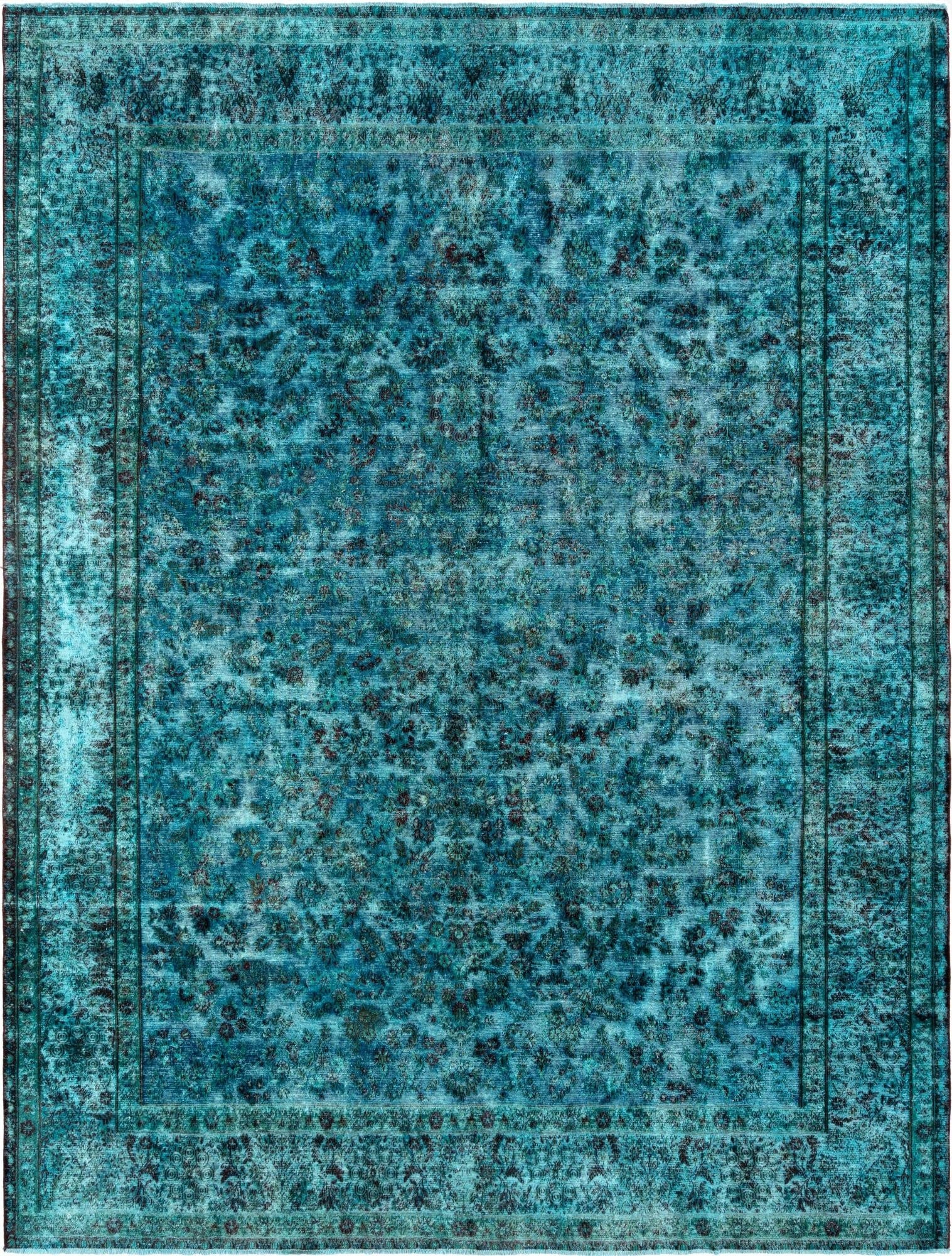 9' 11 x 12' 11 Vintage Royal Wool Rug