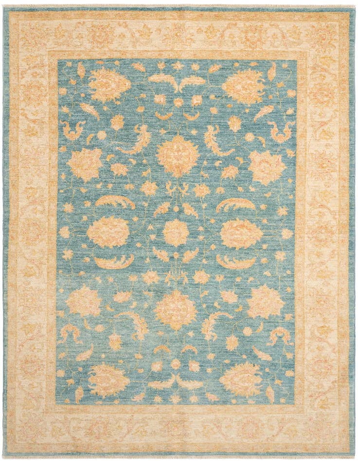 Detail image of 5' 7 x 7' 9 Ziegler Wool Rug