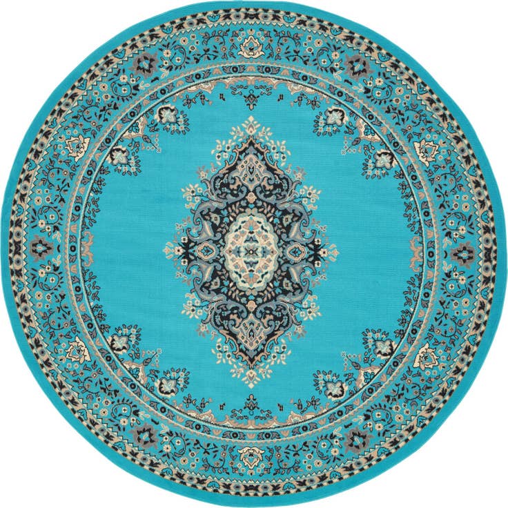 Detail image of 7' 10 x 7' 10 Amaya Round Rug