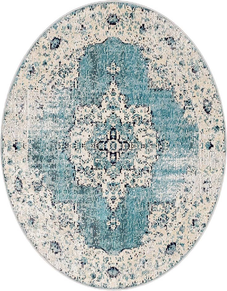 Detail image of 4' x 4' Amulet Round Rug