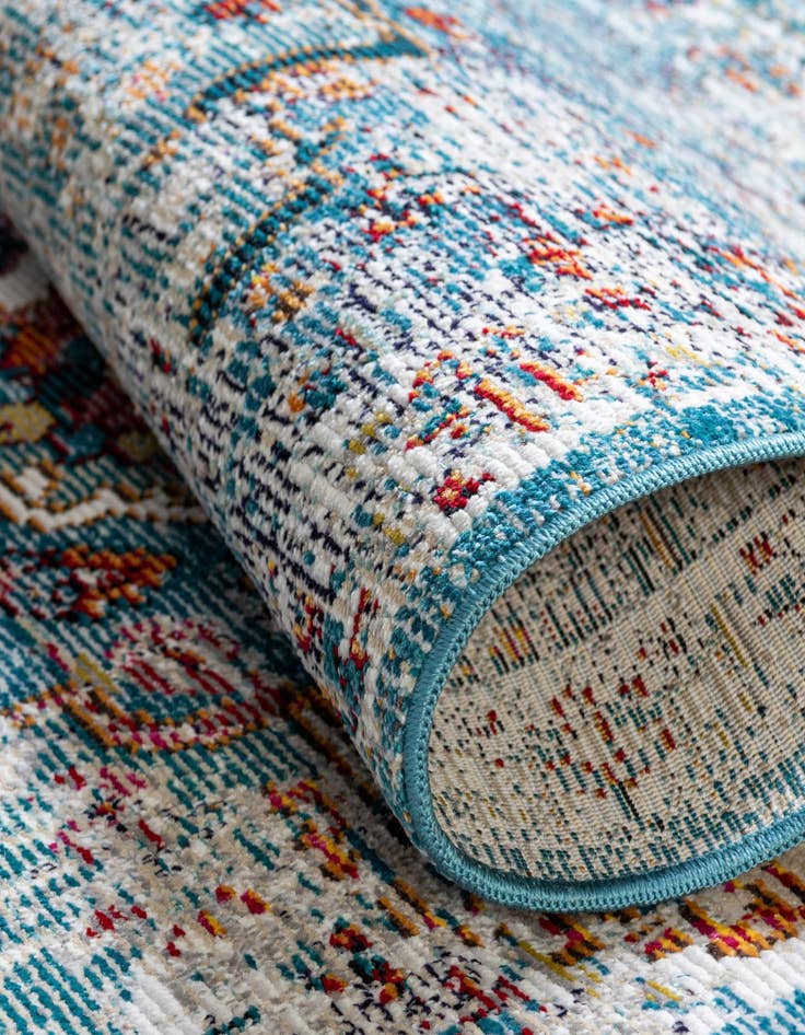 Detail image of 5' 3 x 5' 3 Amulet Round Rug