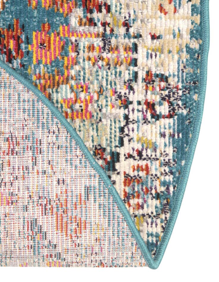 Detail image of 5' 3 x 5' 3 Amulet Round Rug