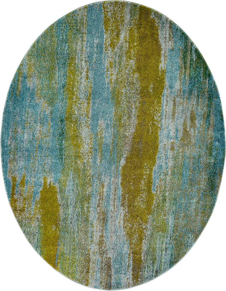 Detail image of 6' x 6' Washable Barcelona Round Rug