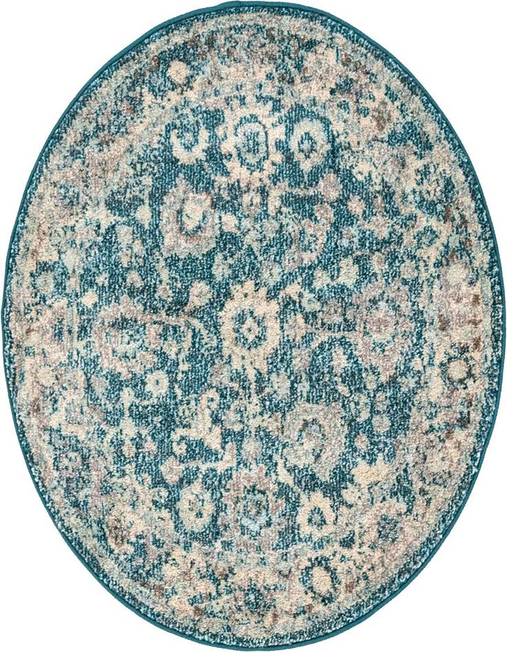 Detail image of 3' x 3' Carrington Round Rug