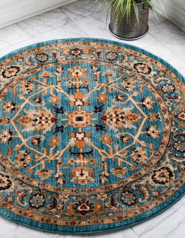 8' x 8' Charlestown Round Rug