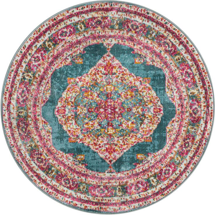 Detailansicht von 100cm x 100cm Havana Rund Teppich