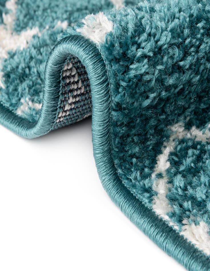 Detail image of 5' 3 x 5' 3 Moroccan Trellis Round Rug