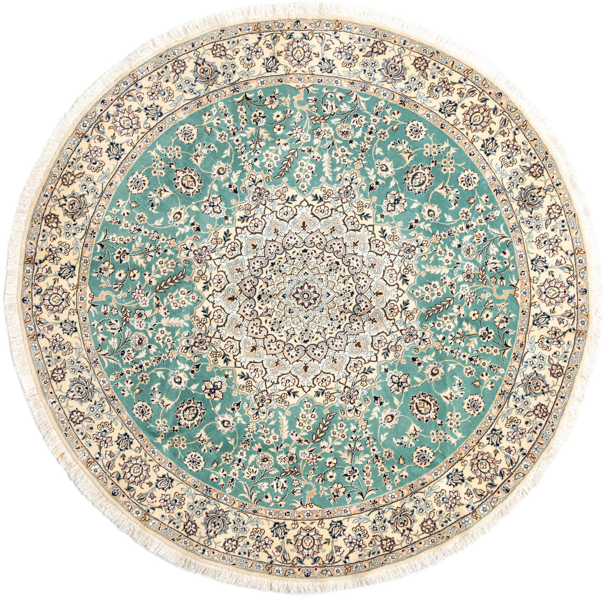 6' 9 x 6' 11 Nain Round Rug