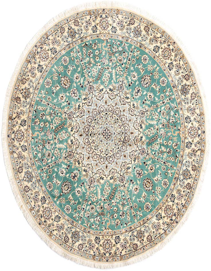 Detail image of 6' 9 x 6' 11 Nain Round Rug