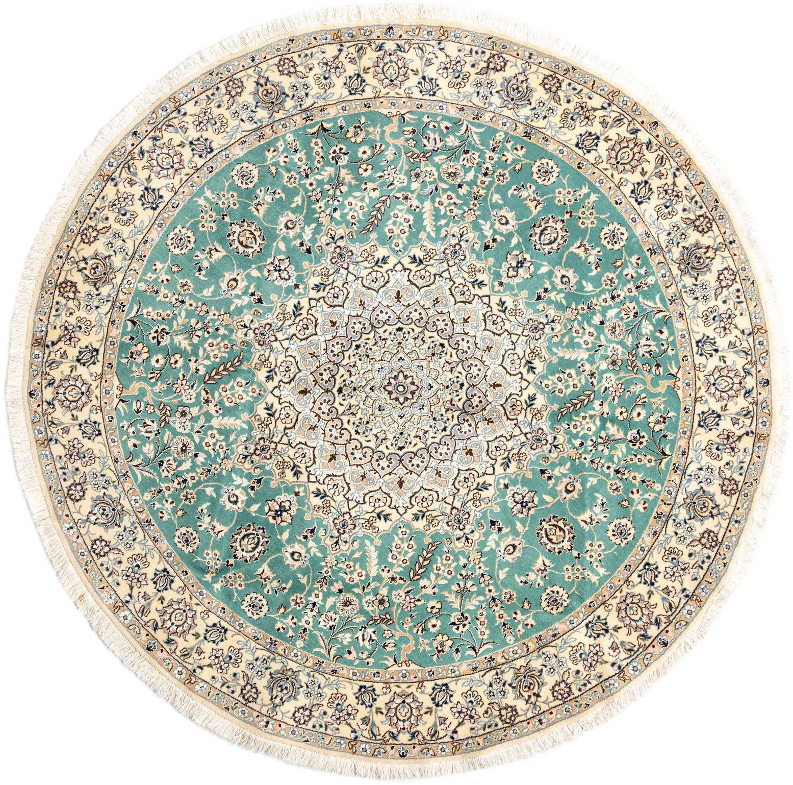 6' 9 x 6' 11 Nain Round Rug