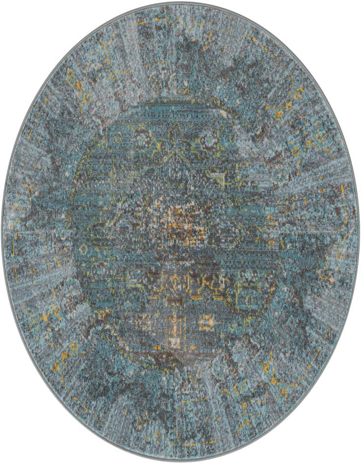 Detail image of 4' x 4' Santiago Round Rug