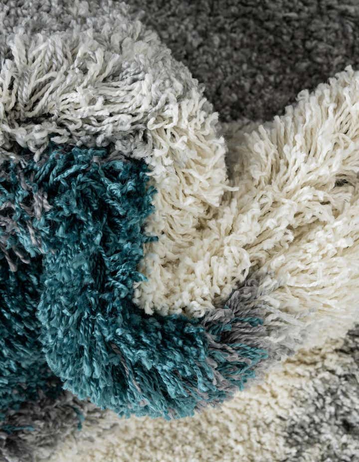 6' x 6' Soft Touch Shag Round Rug