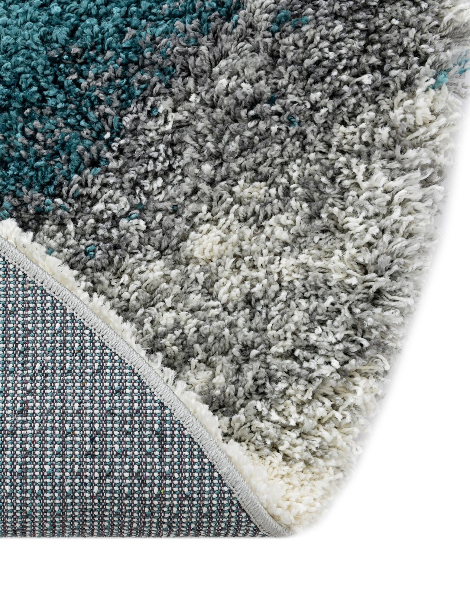4' x 4' Soft Touch Shag Round Rug