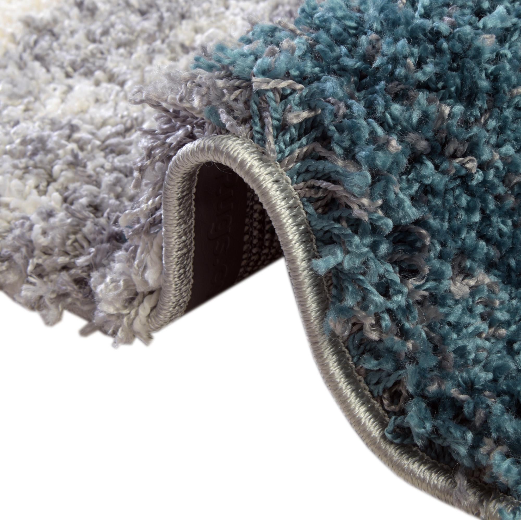 4' x 4' Soft Touch Shag Round Rug