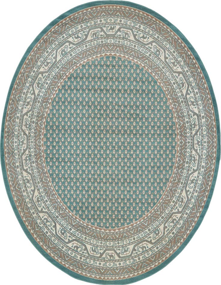 Detail image of 5' x 5' SoHo Round Rug