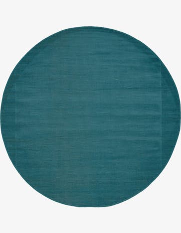 Turquoise SoHo Round Rug