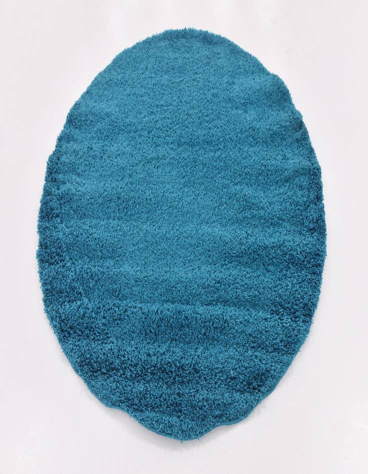 Detail image of 6' x 6' Solid Shag Round Rug