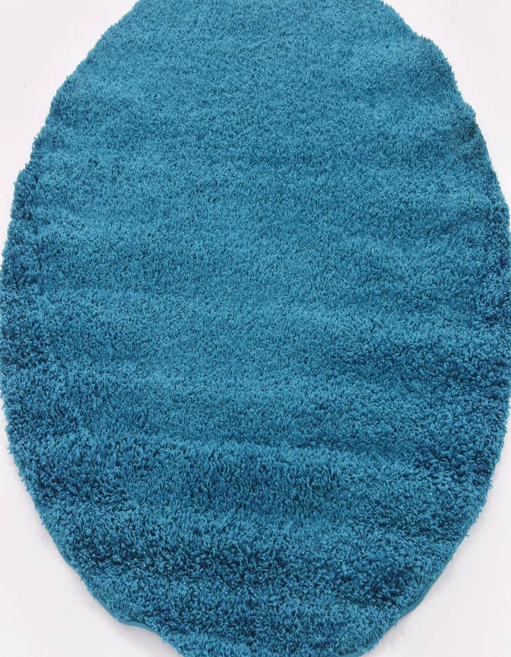 Detail image of 6' x 6' Solid Shag Round Rug