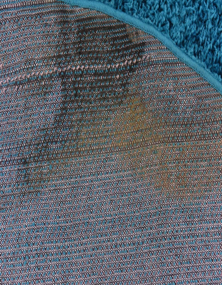 Detail image of 6' x 6' Solid Shag Round Rug