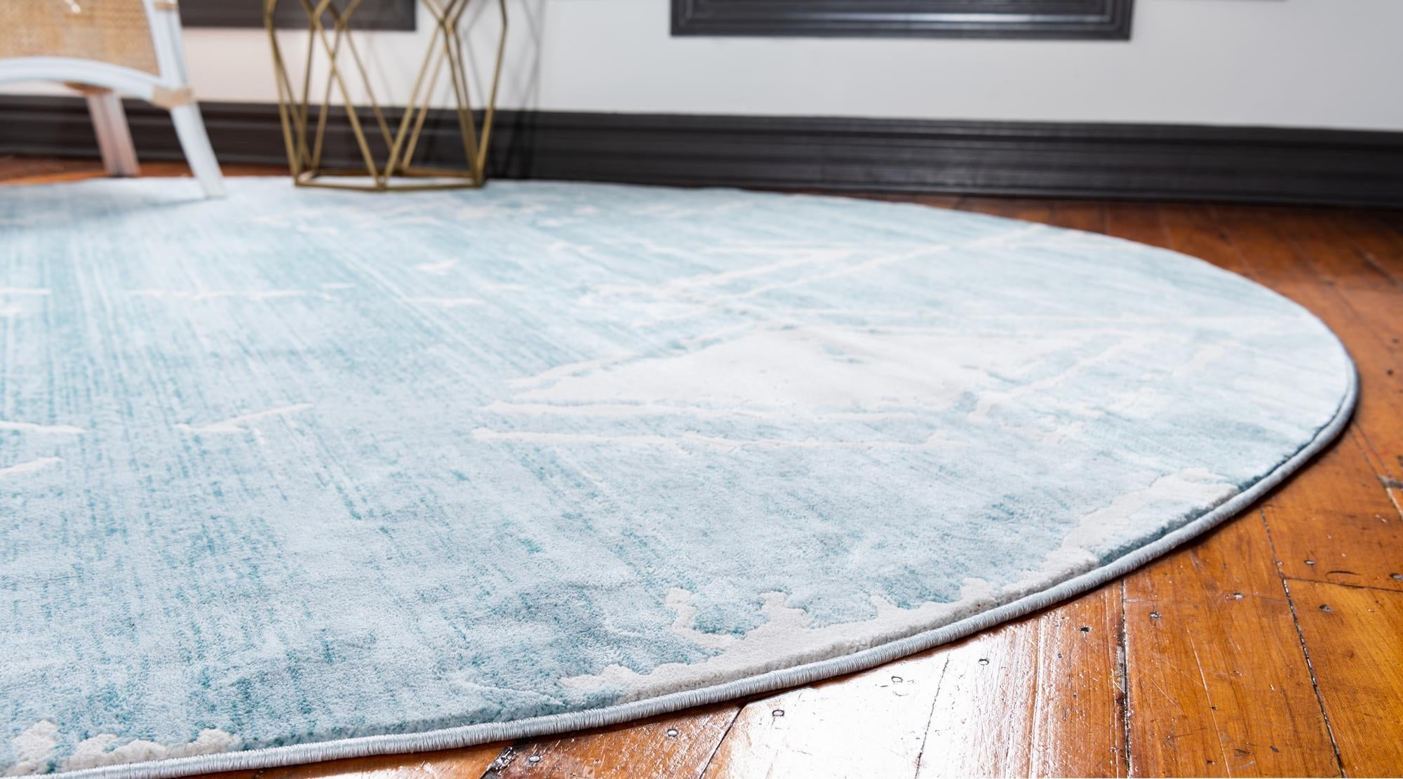 5' 3 x 5' 3 Uptown Carnegie Hill Round Rug