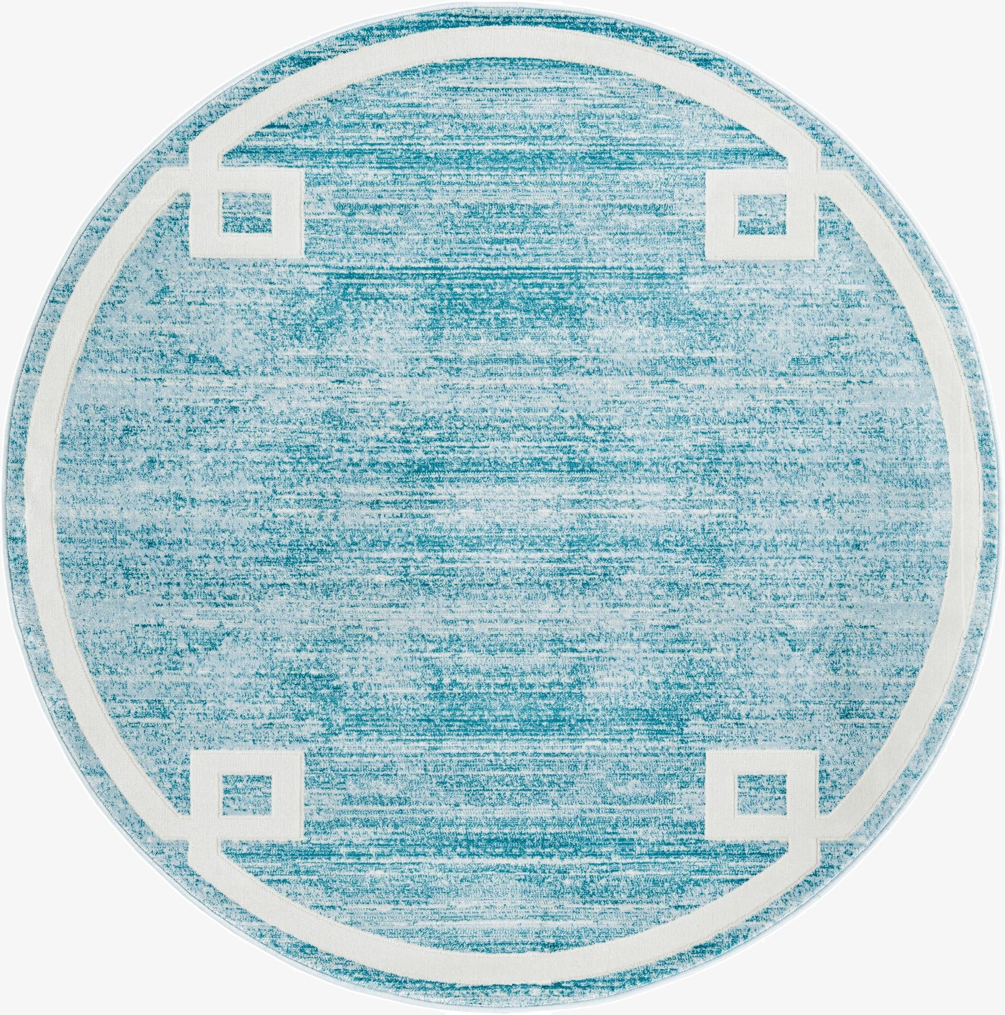 5' 3 x 5' 3 Uptown Lenox Hill Round Rug