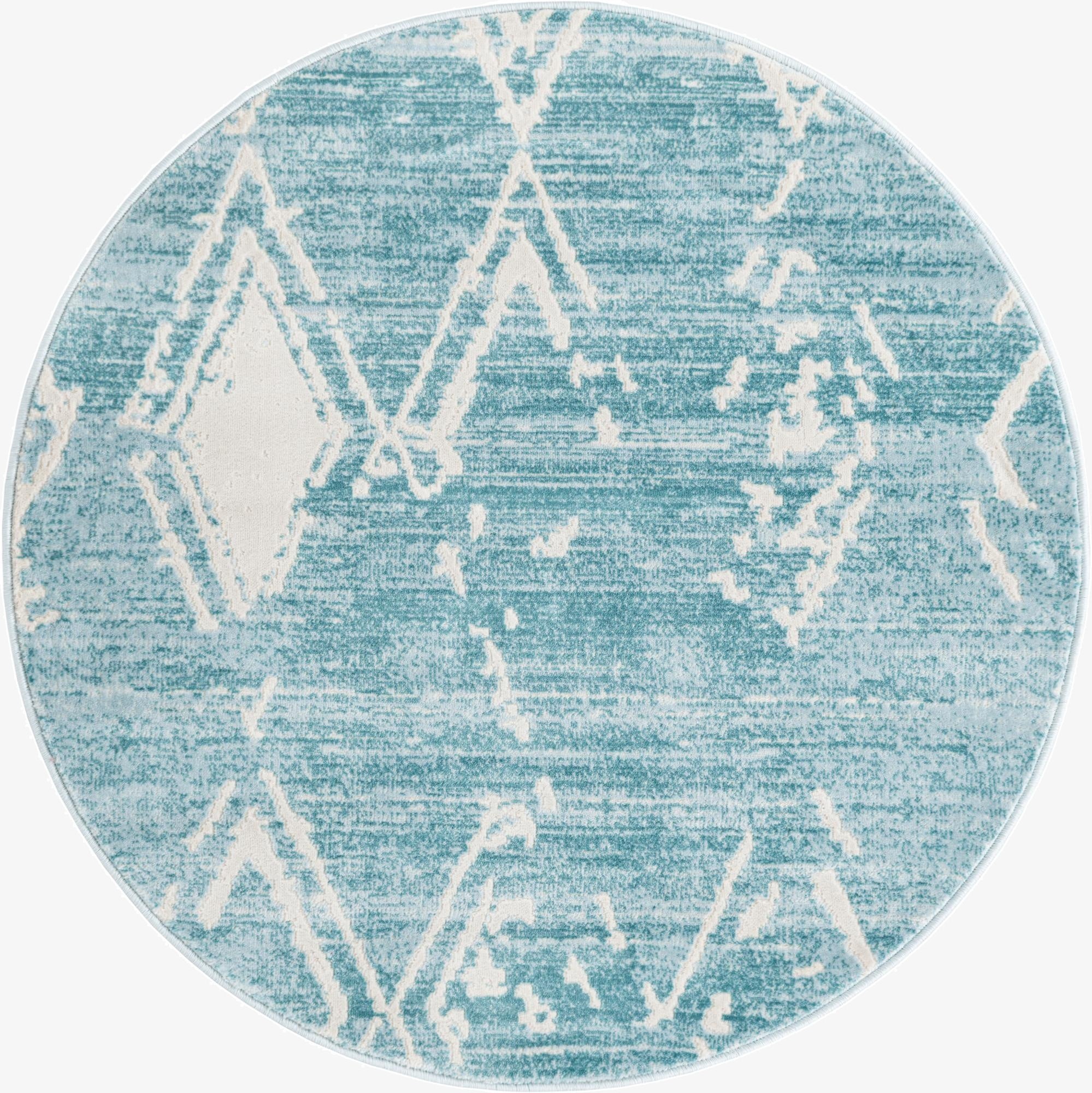 3' 3 x 3' 3 Uptown Carnegie Hill Round Rug