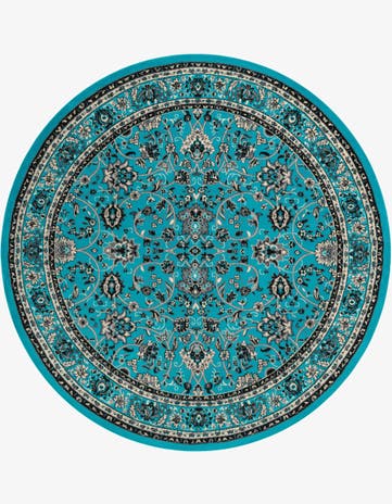 7' 10 x 7' 10 Yasmin Round Rug