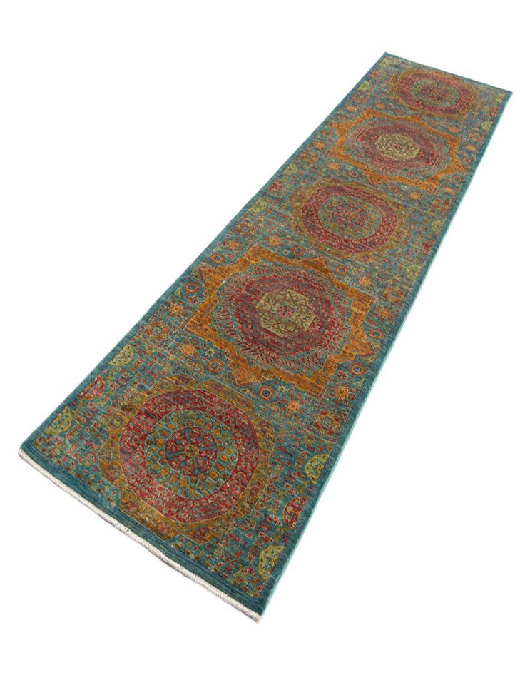 Detail image of 2' 9 x 10' 2 Amina Wool Runner Rug