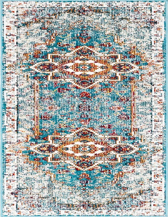 Detail image of 2' 2 x 6' Amulet Runner Rug