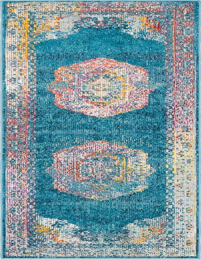 Detail image of 2' 2 x 6' Amulet Runner Rug