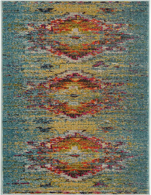 Detail image of 2' x 6' 9 Washable Arte Runner Rug