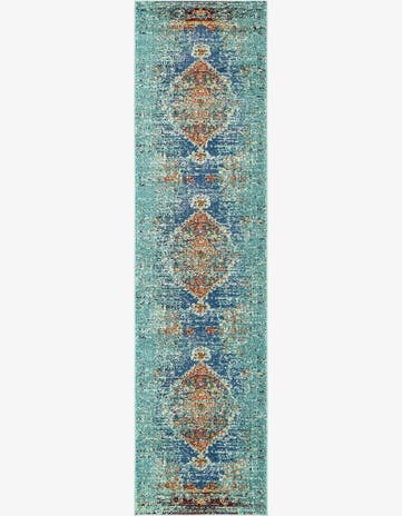 2' 7 x 10' Washable Arte Runner Rug