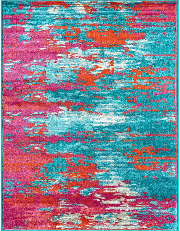 Detail image of 3' x 10' Azalea Runner Rug