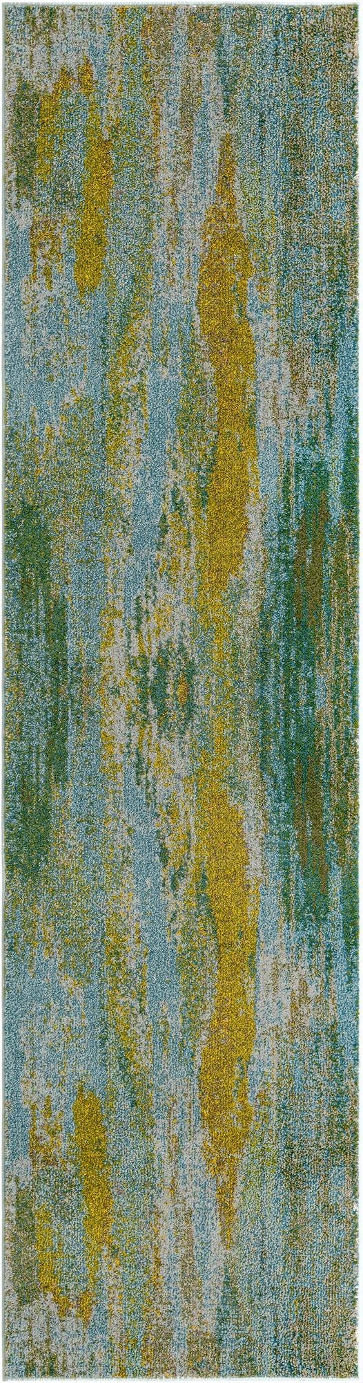 2' 7 x 10'  Washable Barcelona Runner Rug