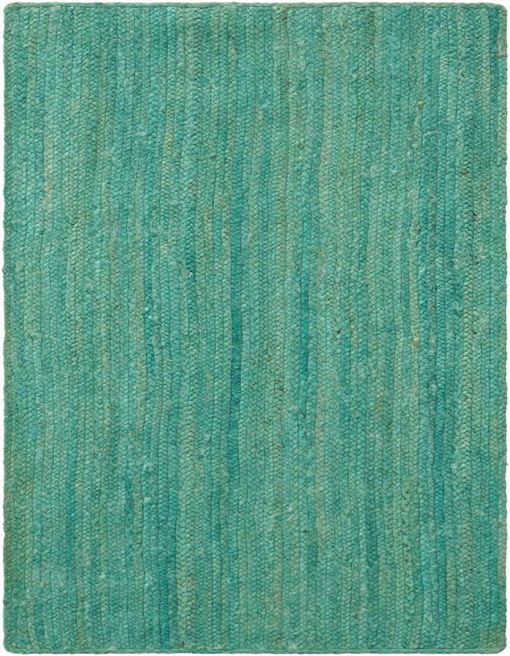 Detail image of 2' 6 x 6' 1 Handmade Braided Jute Runner Rug