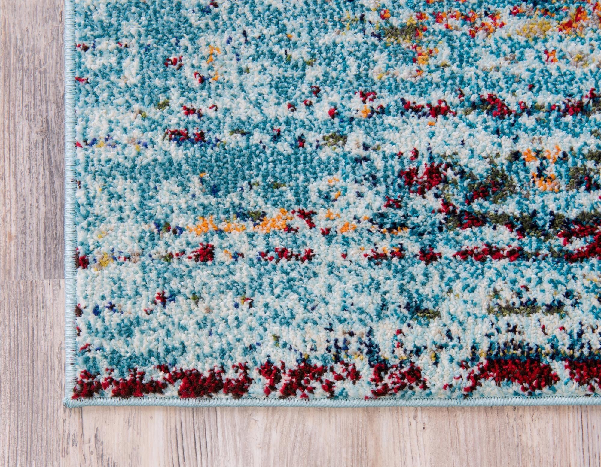 2' 7 x 10' Washable Carnevale Runner Rug