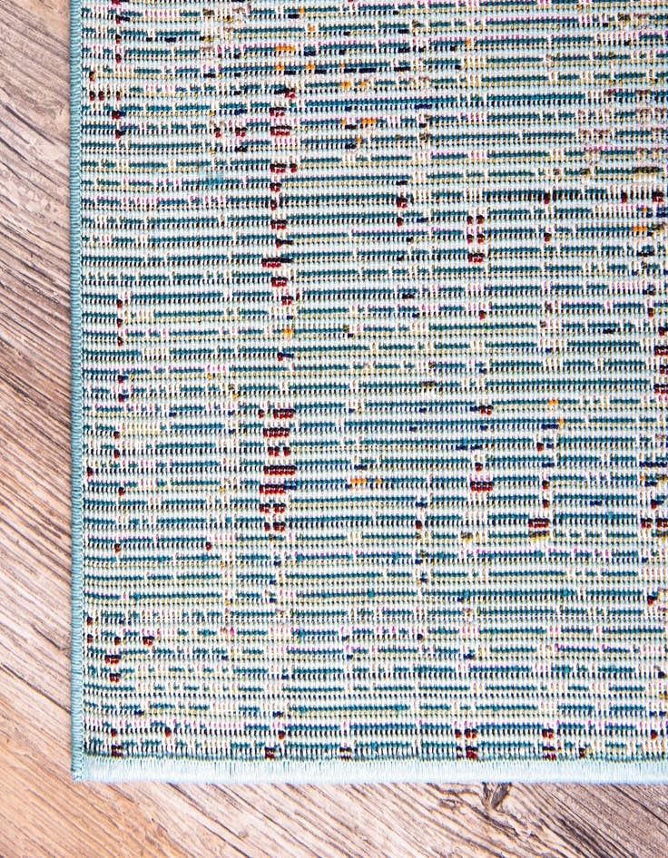 Detail image of 2' x 6' 9 Washable Carnevale Runner Rug