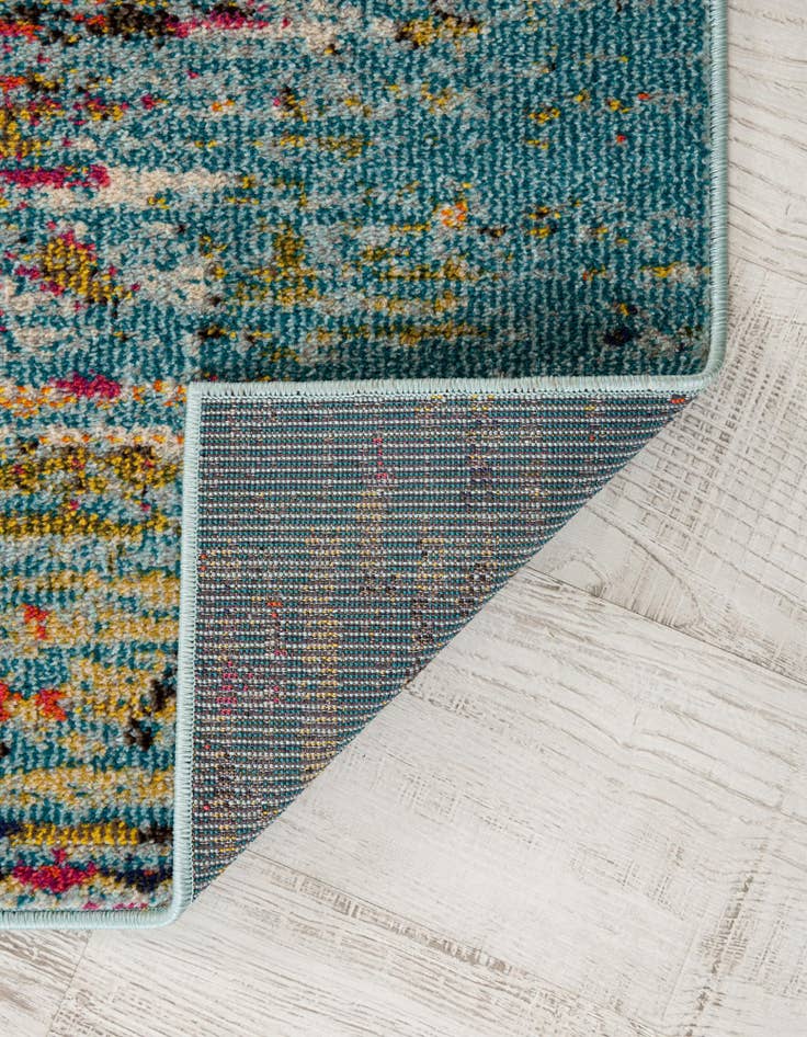 Detail image of 2' 7 x 10' Washable Carnevale Runner Rug