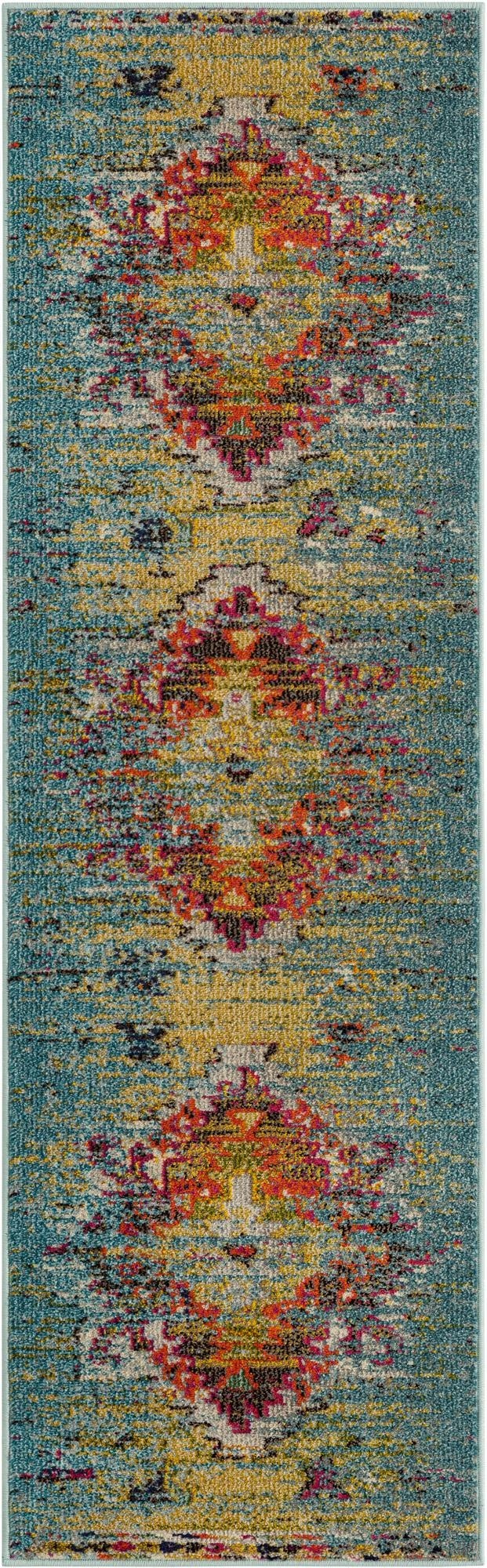 2' x 6' 9 Washable Carnevale Runner Rug